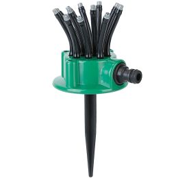 360Â° Flexible Lawn Sprinkler Automatic 12 Tubes Garden Water Irrigation Sprayers Garden Sprinkler