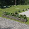 Gabion Raised Bed Galvanized Steel 212.6"x19.7"x19.7"