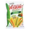 Sensible Portions Garden Veggie Straws - Sea Salt - Case of 24 - 1 oz.