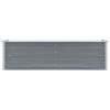 Garden Raised Bed Galvanized Steel 63"x15.7"x17.7" Gray