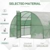 19'x9.6'x6.5' Large Walk-in Tunnel Greenhouse Garden Planting Hot House;  Green