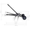 Scarifier for Ride-on Mower 39.4"