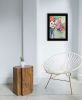 "From Mrs. Hazel's Garden" by Kait Roberts; Ready to Hang Framed Print; Black Frame