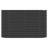 Garden Raised Bed Powder-coated Steel 44.9"x15.7"x26.8" Anthracite