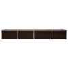 Garden Raised Bed Brown 126"x31.5"x17.7" Galvanized Steel
