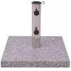 Granite Parasol Base Umbrella Holder 44 lb