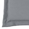 Garden Bench Cushion Gray 47.2"x19.7"x1.2"