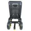 Folding car Poly Garden dump truck with steel frame; 10 inches. Pneumatic tire; 300 lb capacity body 55L black