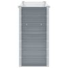 Garden Raised Bed Galvanized Steel 39.4"x15.7"x31.3" Gray