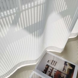 Vertical Blinds Vertical Dream White Curtain (Option: White-310cmx250cm punching)